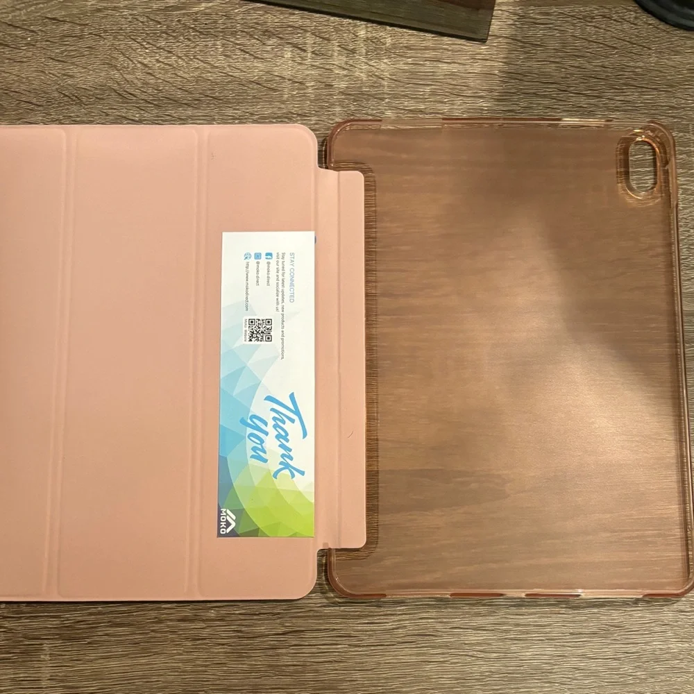 IPAD Case 10.8/ Never Used/ Rose Gold